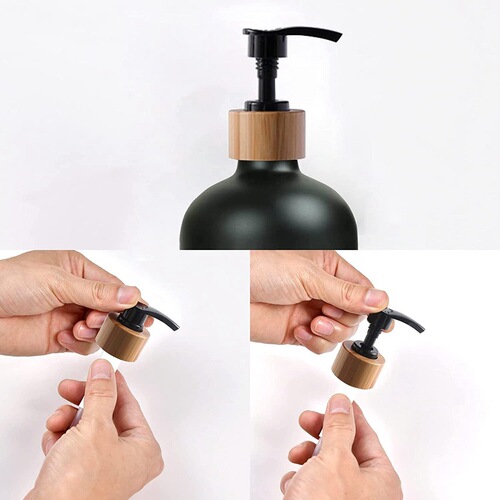 Manufacturer supplies glass soap dispenser shampoo shower gel dispenser hand sanitizer bottle black white Boston
