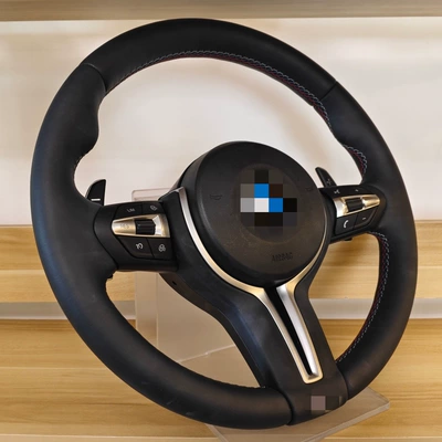 silver frame T-shaped steering – Steering wheel