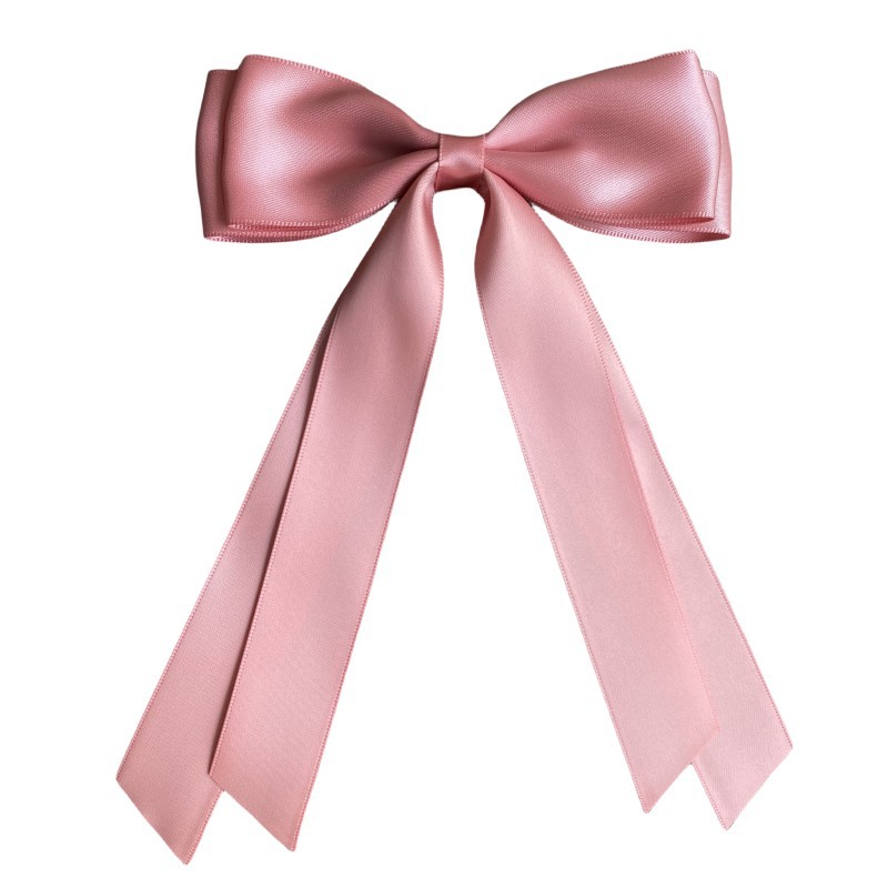 Bow Knot Pattern Kid'S Simple Style Bow Knot Mixed Materials Handmade Hair Clip
