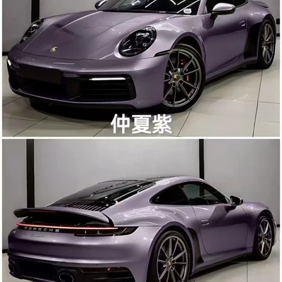 Pet Car Color Changing Film Rosemary Purple Midsummer Purple Eve Purple Light Purple Venetian Purple Car Body Film Manufacturer