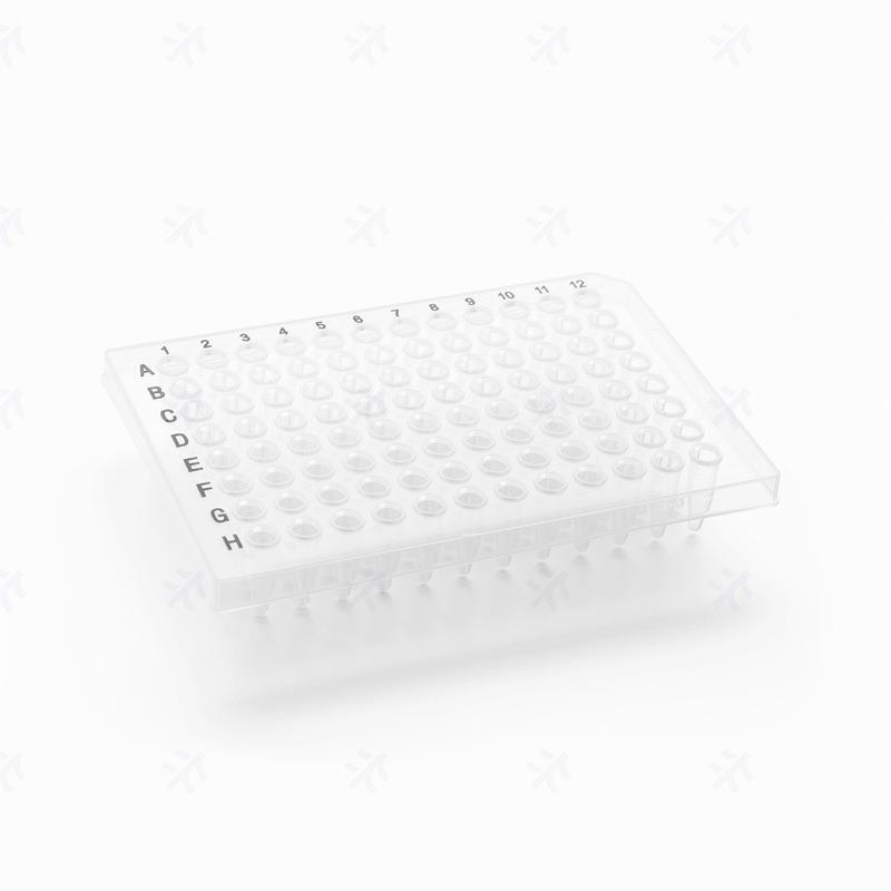 VIRYA PCR板0.2ml透明 白色 无裙边 半裙边PCR96孔板