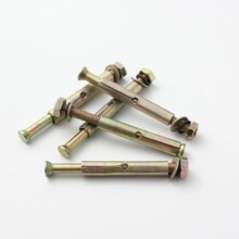 左钢加硬超重承重冷轧钢6*60膨胀螺丝五金制品入墙彩色螺丝 批发