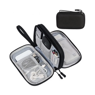 Travel Cable Storage Bag Pouch Electronic Accessories Suitcase Portable Waterproof Double Layer All-In-One Organizer 257