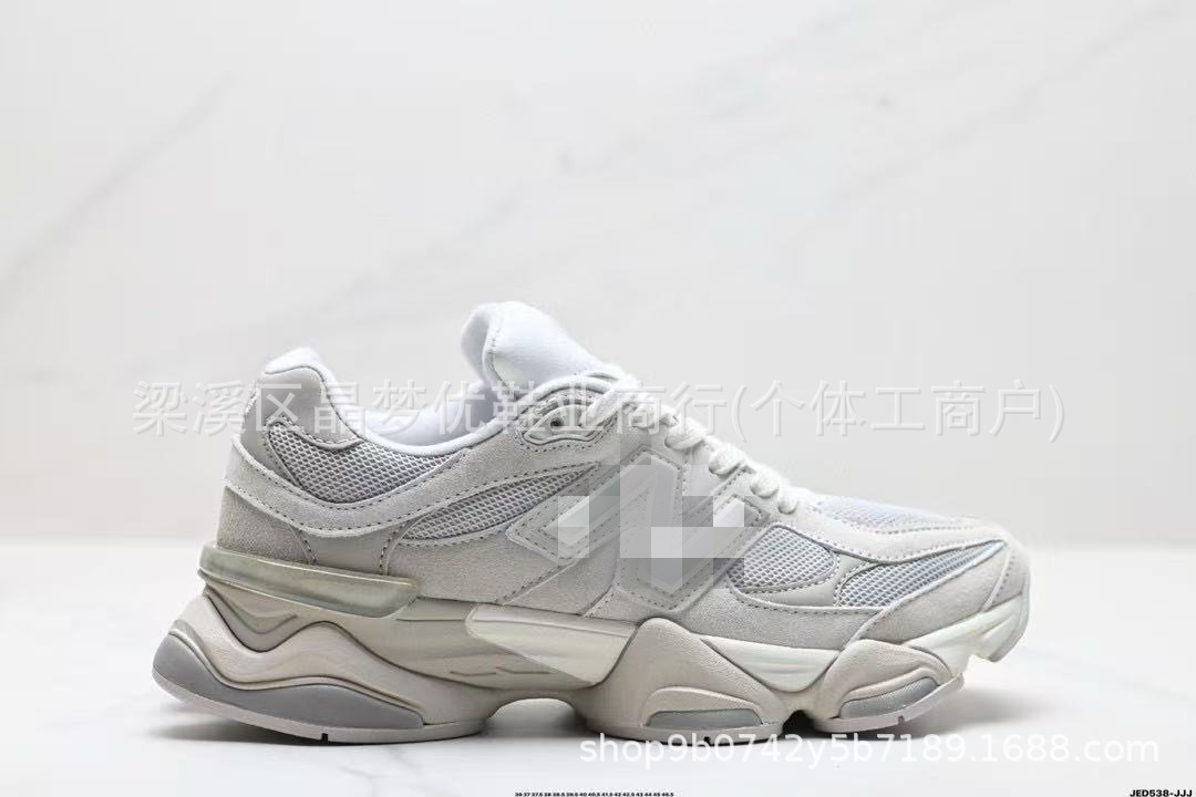 Zapatos Putian transfronterizos nb9060 amortiguador universal zapatos de papá aumentaron la altura transpirable de suela gruesa pareja zapatos deportivos casuales