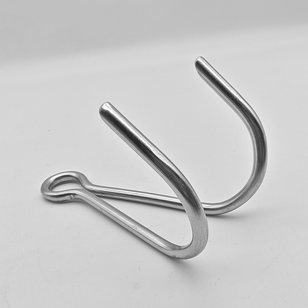 不锈钢双流钩 潜水流钩不锈钢双爪钩双头流钩 耐腐蚀加粗吊钩