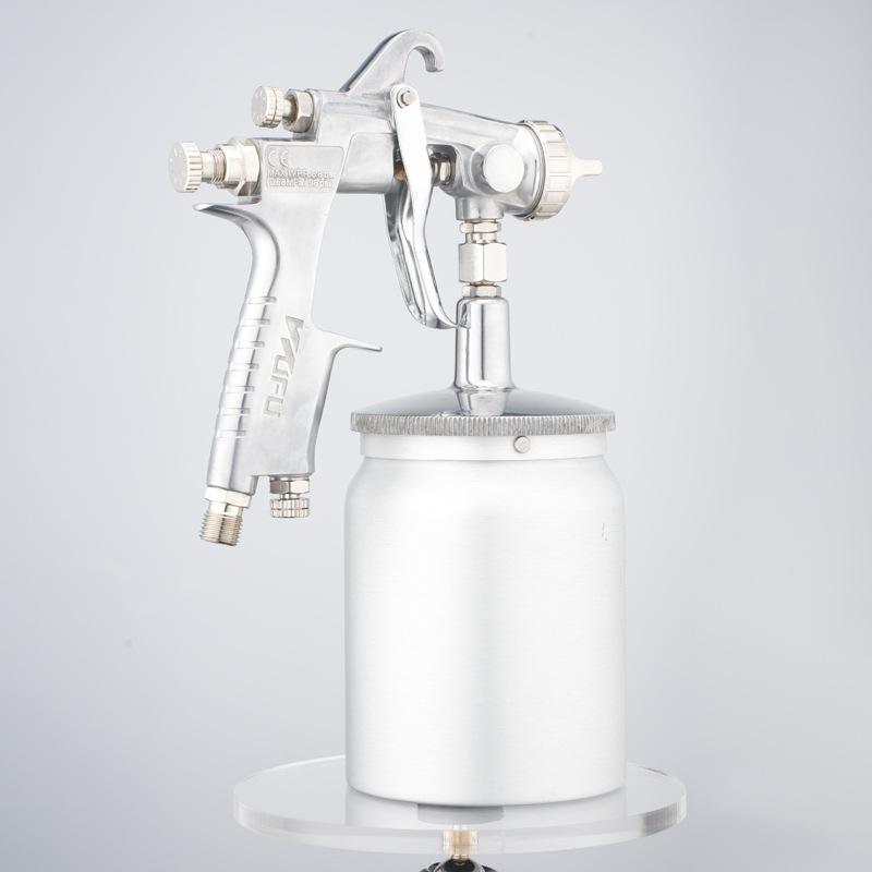 Transfronteriza personalizada W-101S pistola de pulverización neumática 1.3 / 1.5mm alta atomización 600ml botella de pulverización pistola de pintura