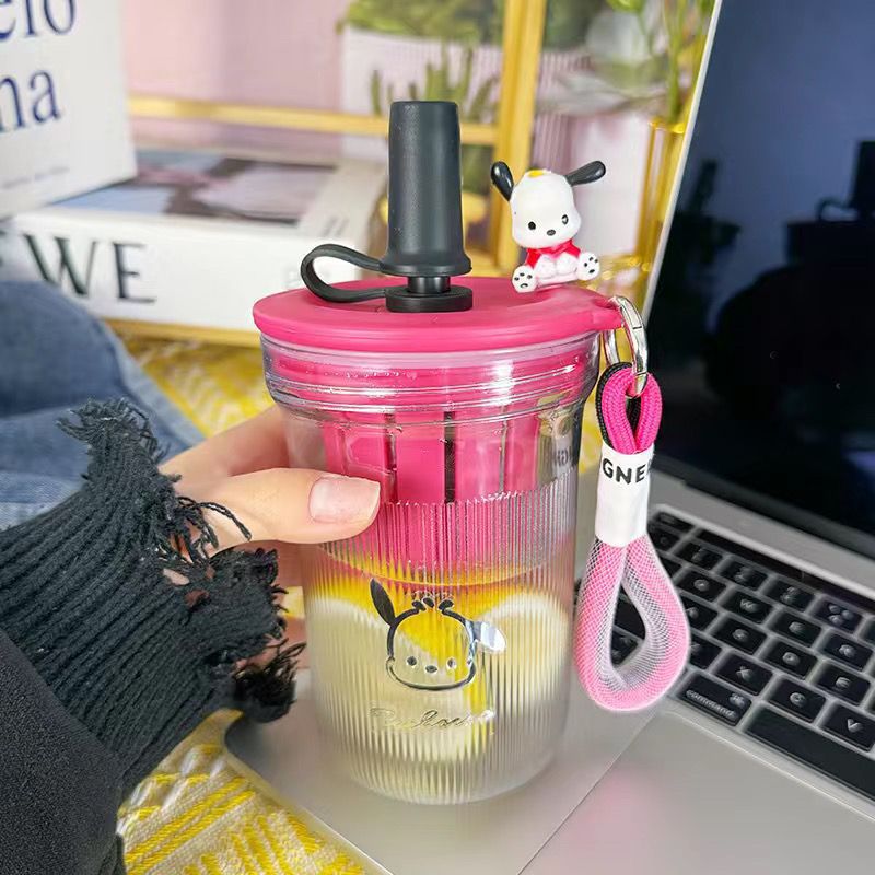 Nuevas tazas de agua, tazas de café para estudiantes, nuevos tipos de separación de té y agua, tazas de oficina de paja portátiles para estudiantes