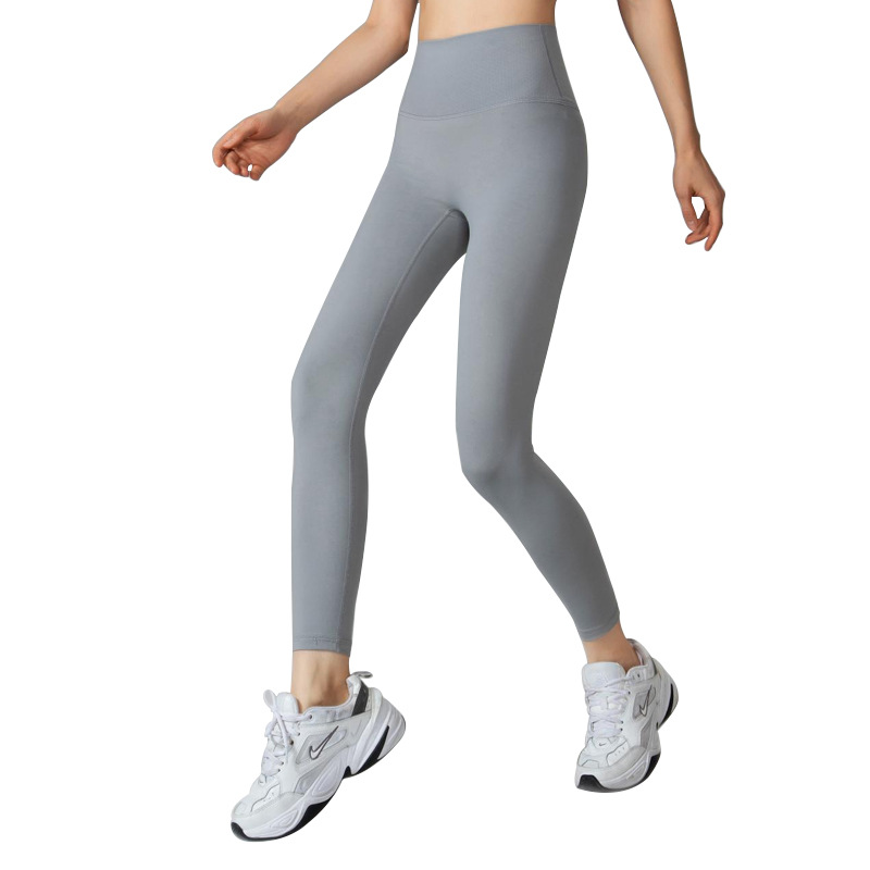 (2개) 대형 사이즈 하이웨이스트 스트레치 피트니스 팬츠 복숭아 엉덩이 리프트 퀵드라이 스포츠 타이츠 복부 팬츠 누드 루루 요가 팬츠 여성용