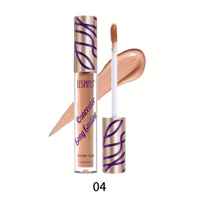 USHAS Cross-border spot líquido reparador lápiz corrector de larga duración impermeable control de aceite para cubrir las ojeras base líquida