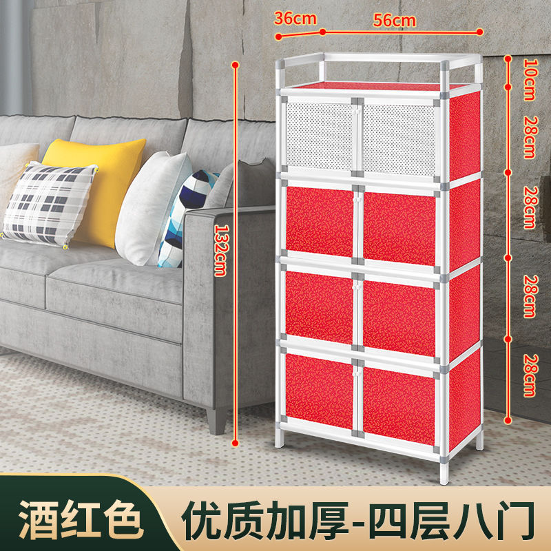 Alquiler de la sala de comedor, armario de comedor, armario de cocina inoxidable, armario de montaje simple, armario de almacenamiento, cubiertos, fábrica de armario de almacenamiento