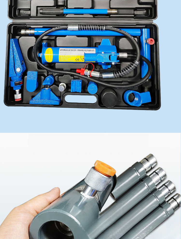 10t Sheet Metal Separating Jack Car Repair Lifting Equipment Portable Toolbox Detachable Hydraulic 0kg Jack