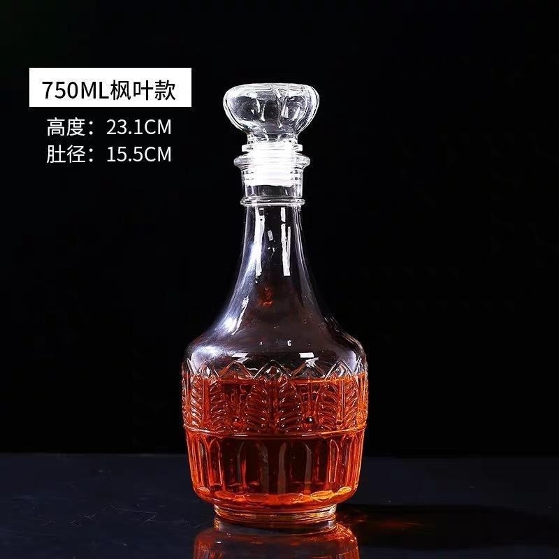 Fabricantes de vinos 50ml 1000ml botellas de prueba creativas botellas de vino rosado de diamante transparentes botellas de vino extranjero