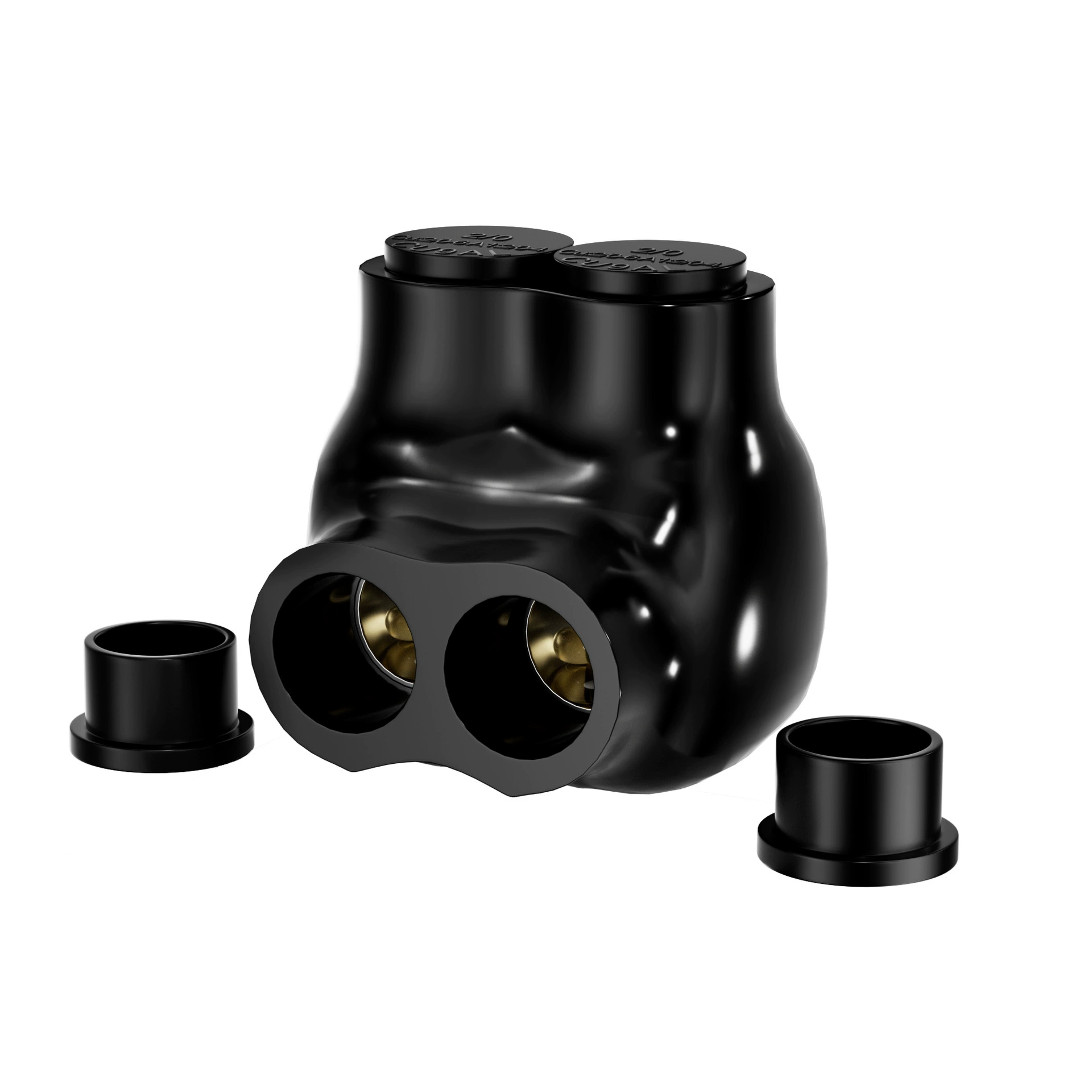 2 бита (односторонняя линия) США стандарт двухжильный кабель разъем США стандарт высокой мощности кабель клеммный разъем