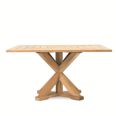 Mesa cuadrada de 1,2 * 1,2 m (teca importada)