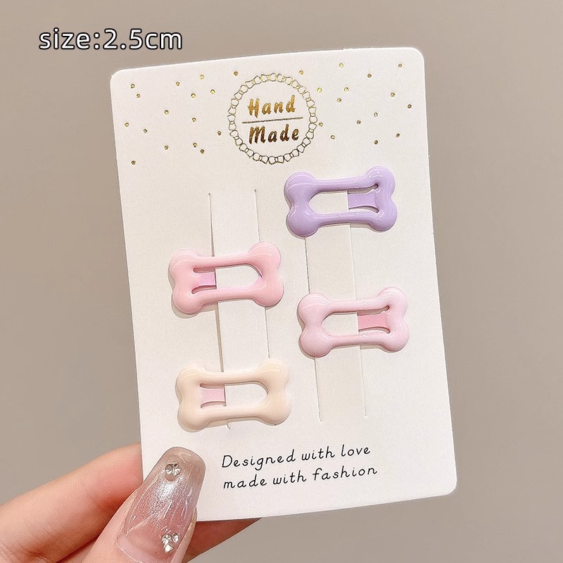 Gradiente estrella rosa clips lindos clips laterales clips frentes clips para el cabello clips para el cabello de niños clips para el cabello