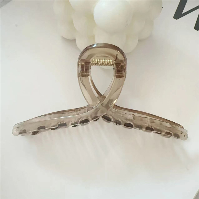 Amazon venta caliente correa de cabello gran clip de agarre colorido y transparente clip de cabello de tiburón al por mayor image 14