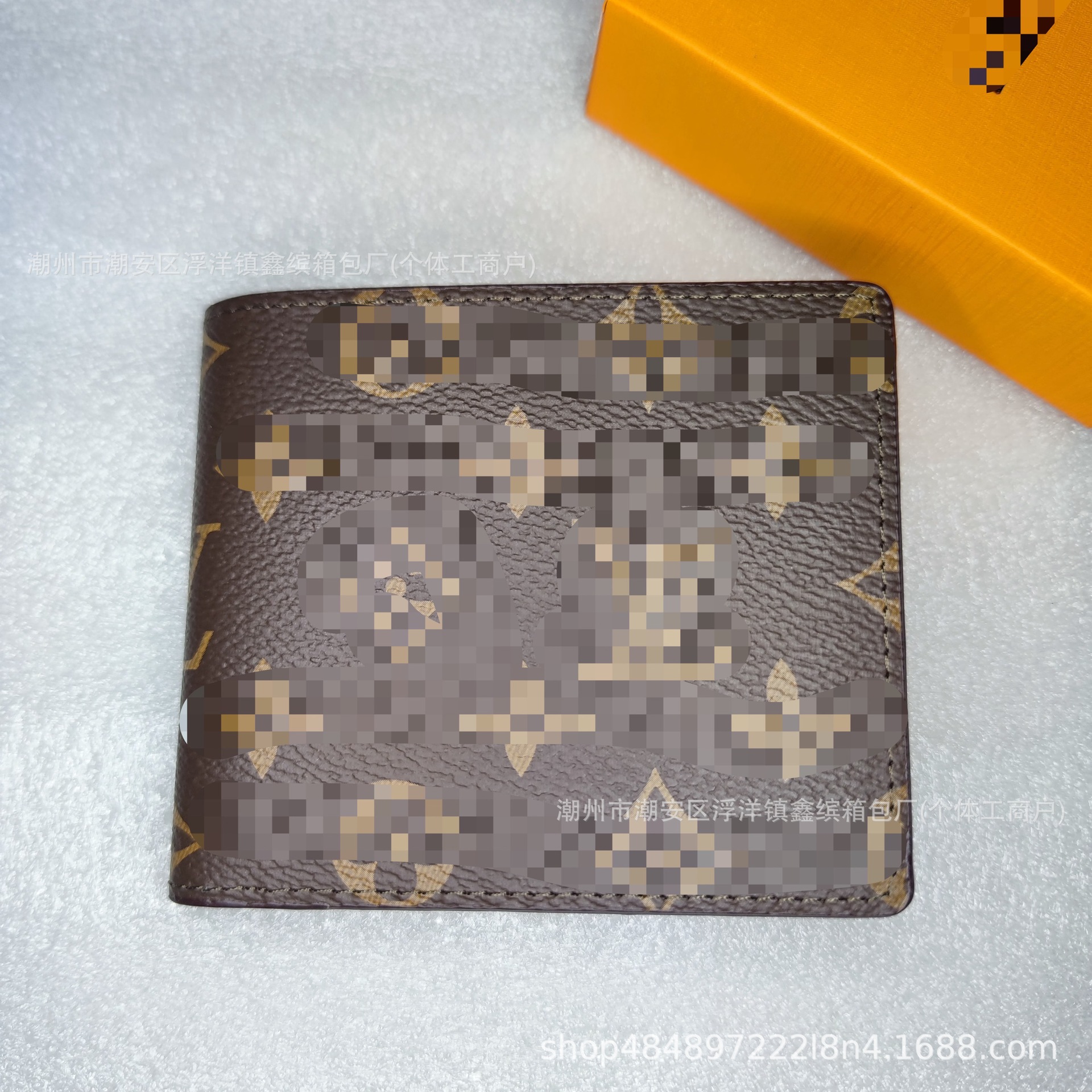 Cartera de moda de hombre transfronteriza europea y americana corta billetera de cuero real plegable para mujeres embalaje de cartera de suministro de comercio exterior Q217