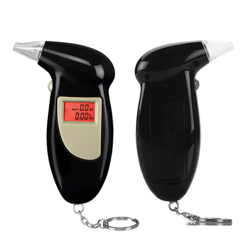 跨境便携式酒精测试仪 呼吸吹气测酒仪 家用迷你酒驾测酒检测仪