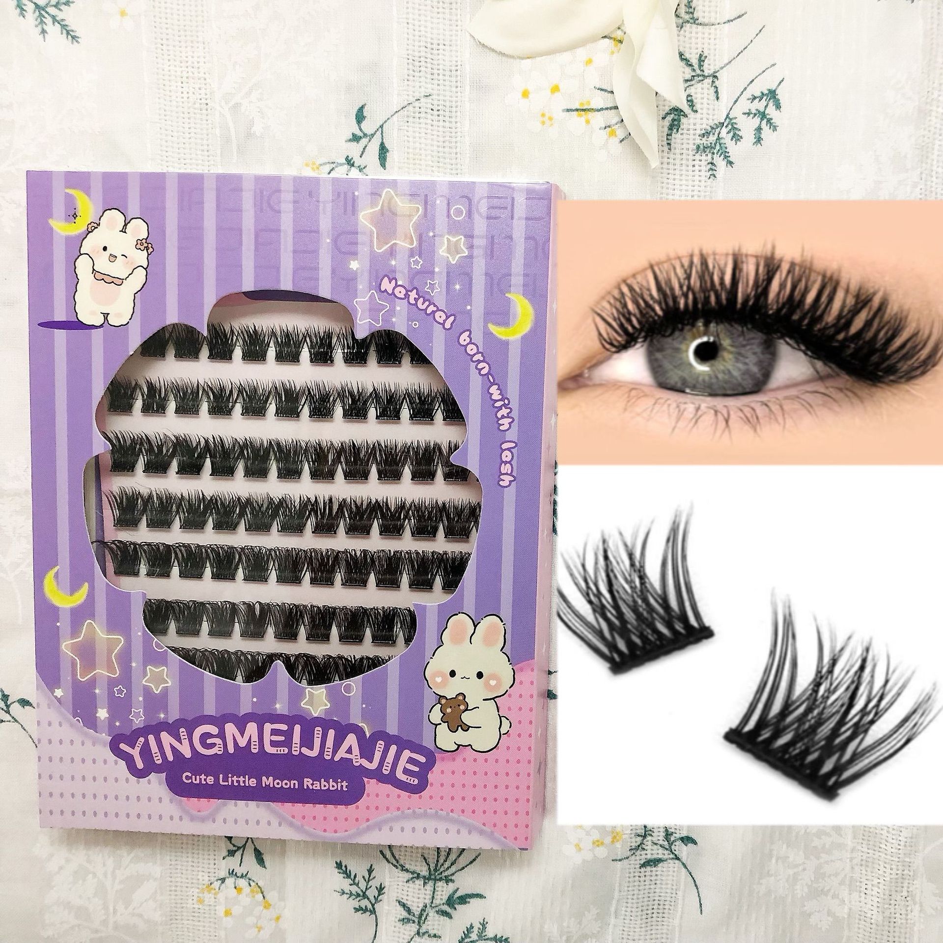 Las pestañas falsas transfronterizas, las pestañas falsas sin pecado, las pestañas falsas sin pegamento, las pestañas falsas sin pecado, las pestañas falsas