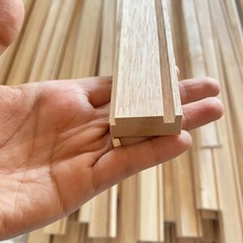 批发相框实木线条 厂家直供造型线 橡胶木画框吊顶平面实木相框线