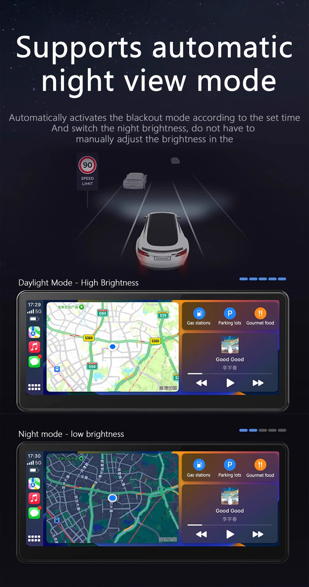 Cross-Border Wired-To-Wireless Carplay Box, Android Car-Machine Connectivity, Portable In-Car Connectivity Box