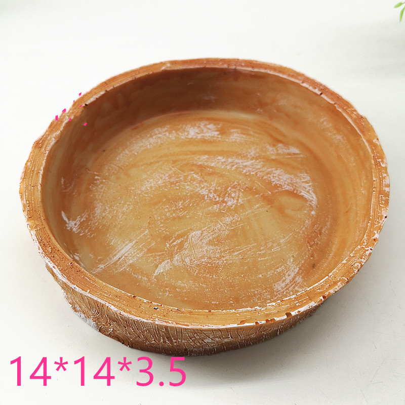 Fábrica de orugas cuenca de agua cuenca de alimentos tortuga tierra tortuga de agua tortuga lagarto serpiente cuenca de agua pequeña cuenca de agua redonda pequeño plato de tortuga amarilla