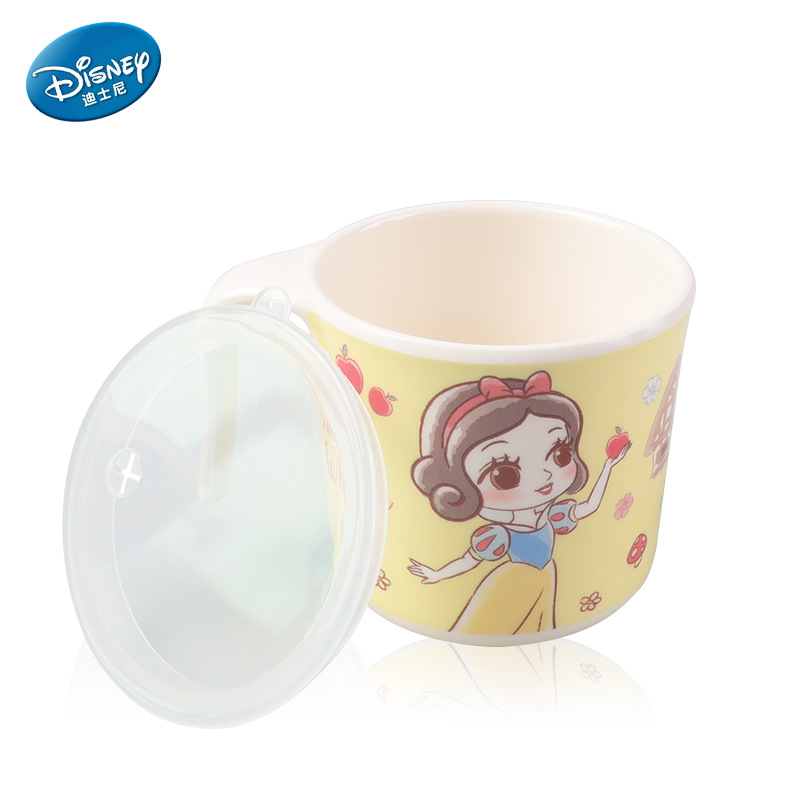 Vajilla infantil auténtica, plato dividido, tazón de resina de melamina con dibujos animados, tazón para comer para bebés, tazón resistente a caídas y al calor