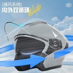 3C Certified Electric Bike Helmet for Men and Women, All-Season Universal Safety Hat, Winter Warmth Electric Scooter Half Helmet