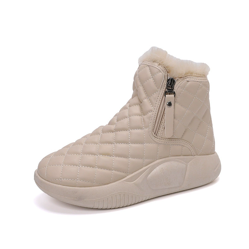 Boots, warm high non-slip shoes platform