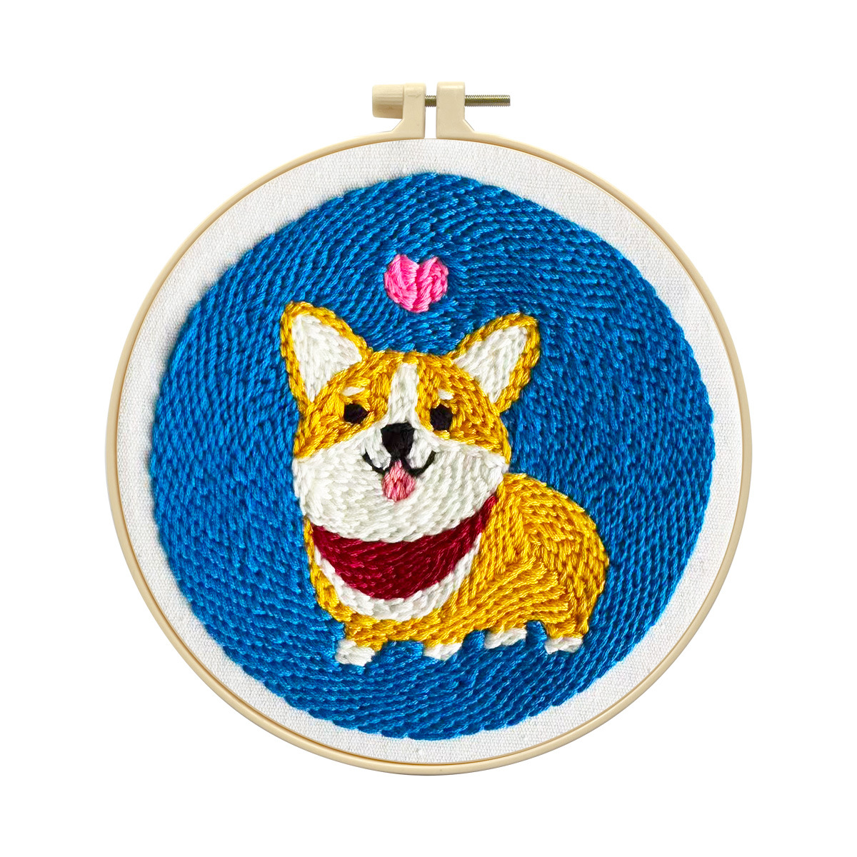 Amazon hilo de lana transfronteriza con material de cojín de taza de goma para paquetes de animales para niños hechos a mano DIY Kit para principiantes