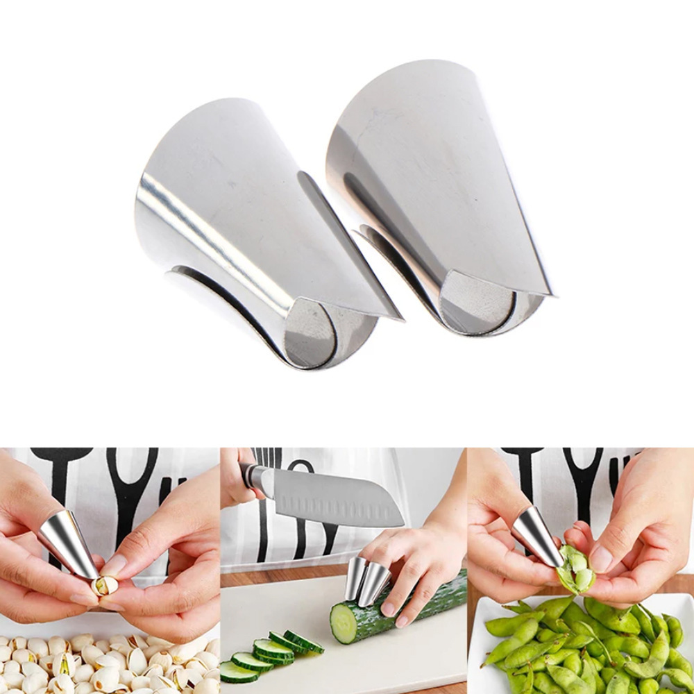 跨境剥壳器剥毛豆工具板栗坚果剥壳器栗爪蚕豆摘菜指套护手器