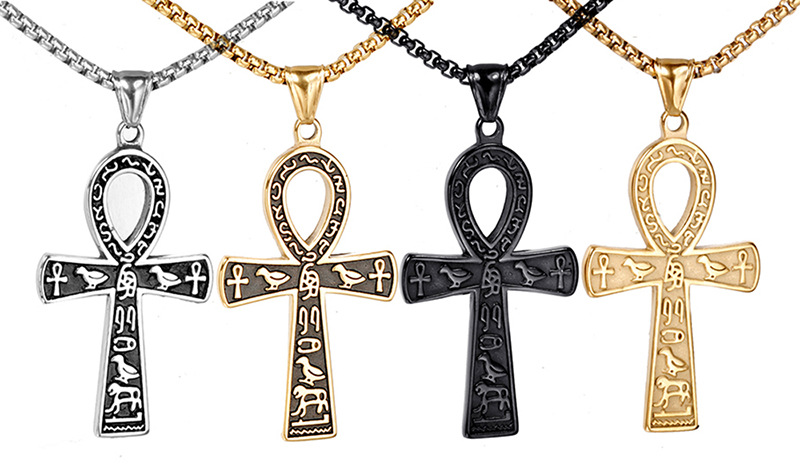 45*32mm Jewelry Making Size 1 Piece 45*32mm Stainless Steel Cross Pendant