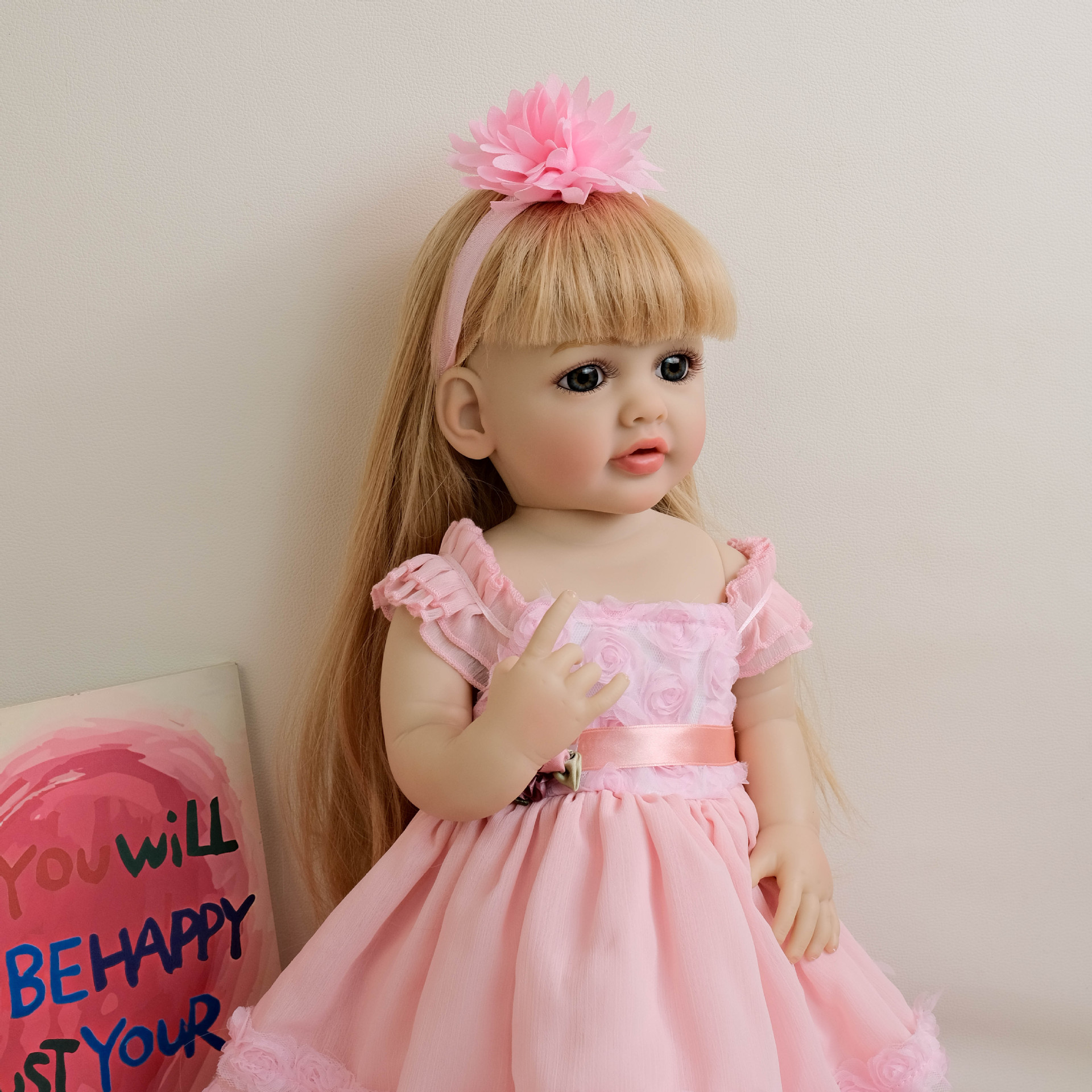 Muñeca Reborn Realista Betty de Silicona Completa NPK, Suministro Transfronterizo, Múltiples Almacenes en el Extranjero, Dropshipping de una Sola Pieza, TIKTOK