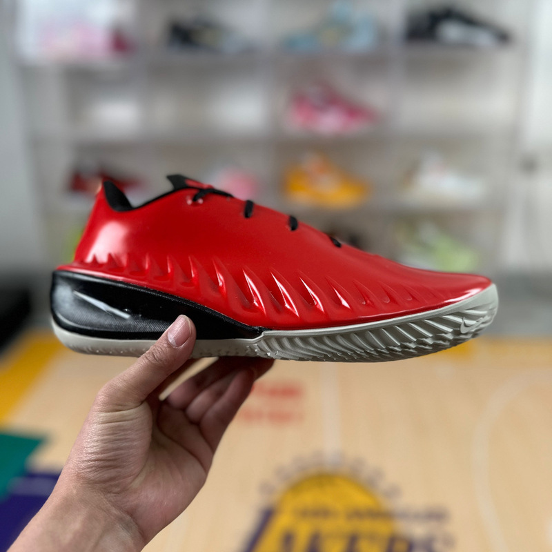 Cross-Border Gt 4 Sneakers Patent Leather Anti-Torsion Practical Basketball Shoes for Men and Women Versatile Casual Shoes Outdoor Training Sports Shoes