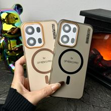 柔纱磁吸适用oppoRENO13pro手机壳磨砂半透FINDX8S简约防摔保护套