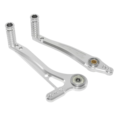 lift pedal accessories clutch gear: Motorcycle pedals - brake-clutch-lever-silver