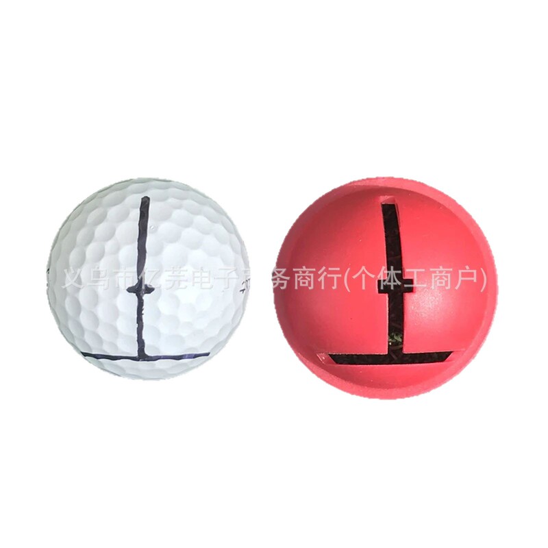 Impact Ball Liner 高尔夫球画线模板 高尔夫球对齐划线辅助工具|undefined