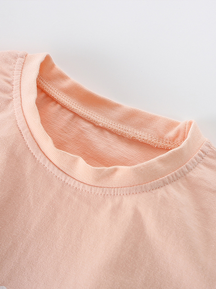 Malwee transfronterizo camiseta de niño verano nuevo estilo europeo y americano de niños de cuello redondo de manga corta lindos chaqueta de niño pequeño