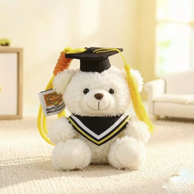 Temporada de graduación osos de peluche muñecas uniformes colgantes regalo de estudiantes Teddy Bear adorable recuerdos de graduación