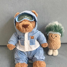 现货圣诞新品毛绒玩偶礼物滑雪装邦尼熊雪人现货生日礼物