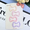 Gradient color bow tie clip 3.3cm mixed single (excluding card)