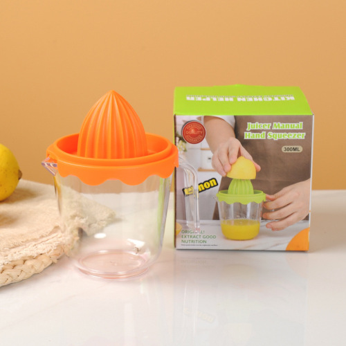 Portable Home Small Orange Juicer Handheld Plastic Juicer Juicer
