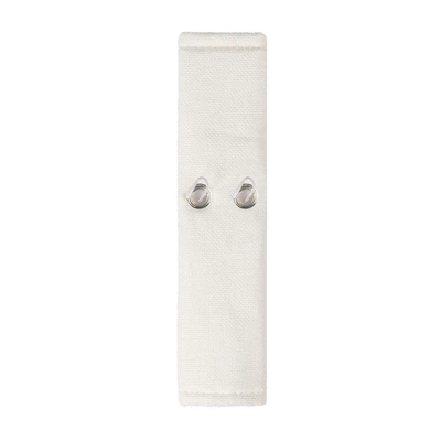 Belt Protective Cover Anti-Wear Car – Seat belt shoulder pad - cotton-and-linen-white-shoulder-strap-holes