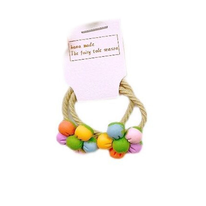 "녹색" 5 색 꽃 한 쌍