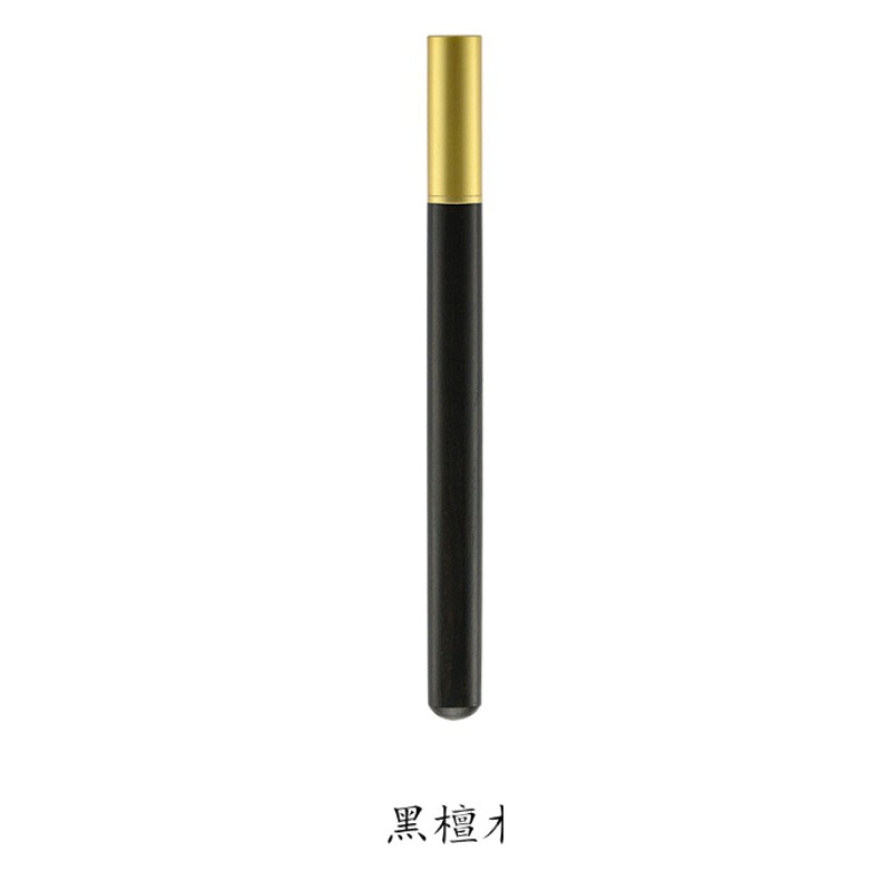 Source manufacturers wholesale brass sandalwood signature pen ball pen creative business gift pen neutral ink engraved logo