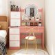 Bedroom Dressing Table Mirror Table Storage Cabinet Integrated Small Internet Celebrity Ins Style Home Modern Simple Dressing Table