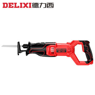 Delixi Electric Reciprocating Saw High Power Cattle, Pig, Sheep Bone Frozen Fish Frozen Meat Cutting Saw Handheld Multifunctional Home and Commercial