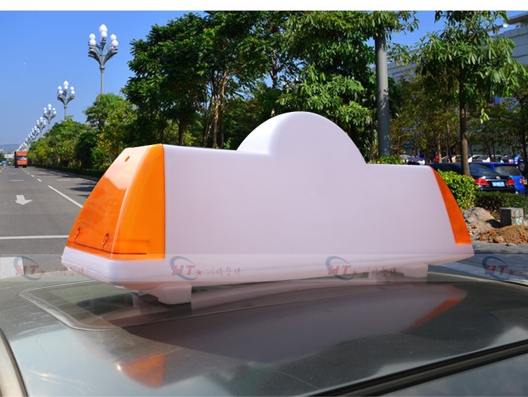 Taxi LED advertising roof light, driving school/training car/inspection car roof light, advertising/driving service vehicle roof light