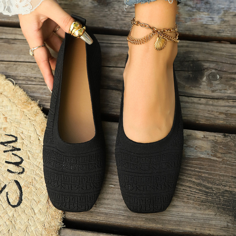 Shoes 2024 Spring Women's New European and American Foreign Trade Independent Station plus size Shoes Women's Shallow Mouth Sports Casual Shoes