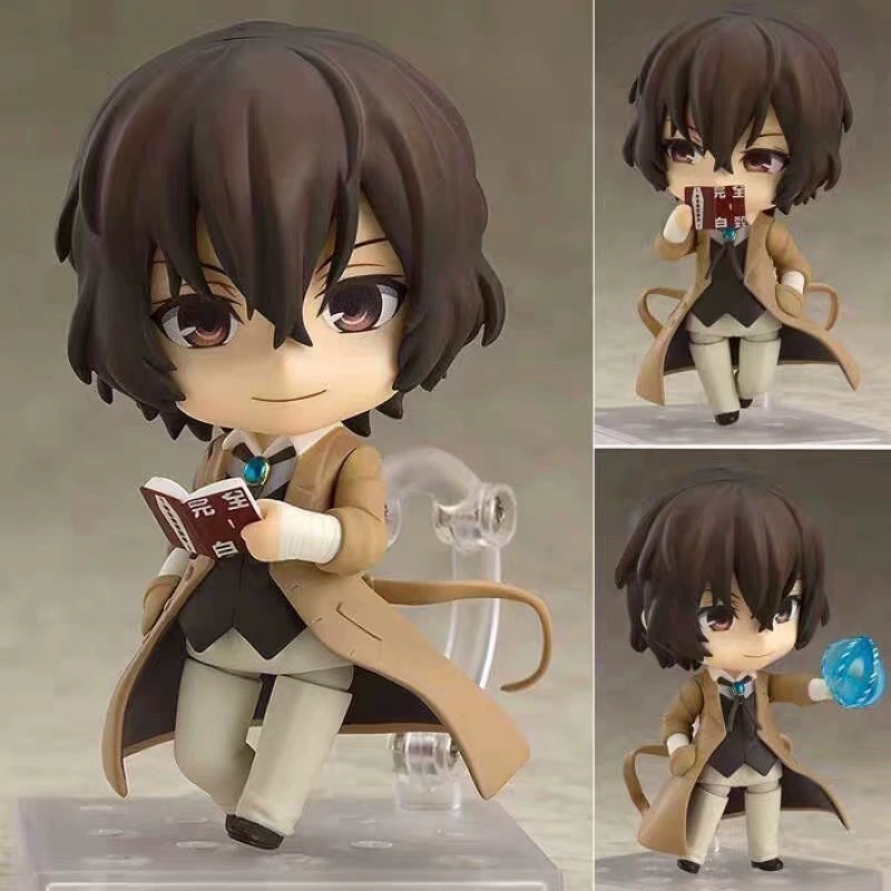Q-версия Nendoroid фигурки, Bungou Stray Dogs Дазай (657) и Накахара (676), 10 см, сменные лица